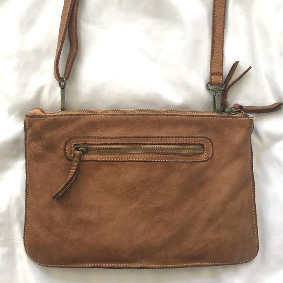 Costanza Rota Tan Woven Leather Cross Body - Picture 9 of 10